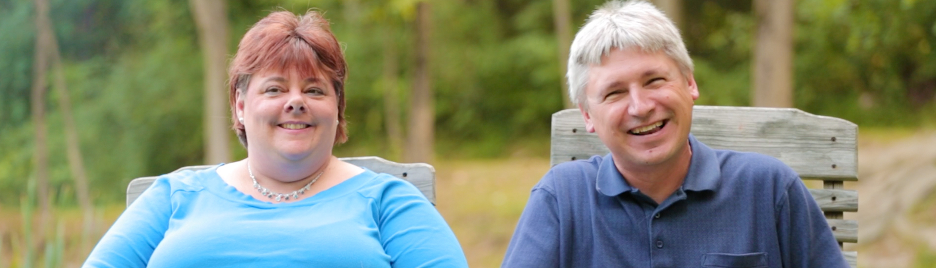 "Mayor Joe" and Kelly, two of our many satisfied customers.